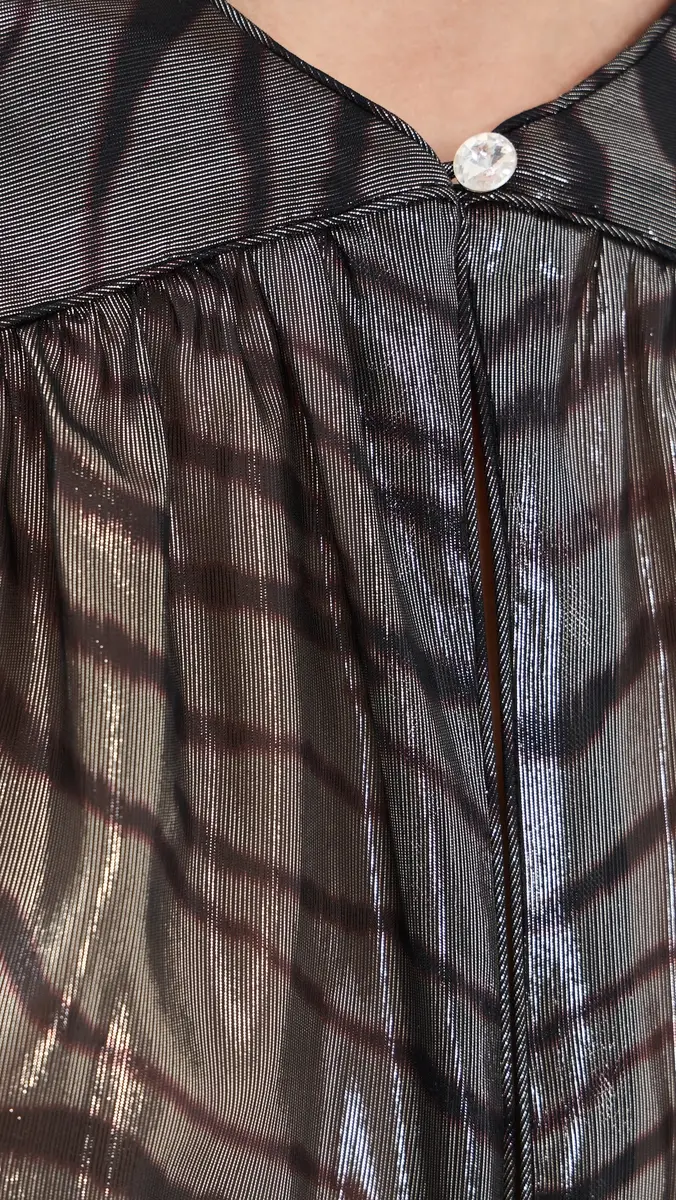 Isabel Marant Farali Gathered Silk Blouse | Thumbnail 6 Isabel Marant Farali Gathered Silk Blouse | Thumbnail 6