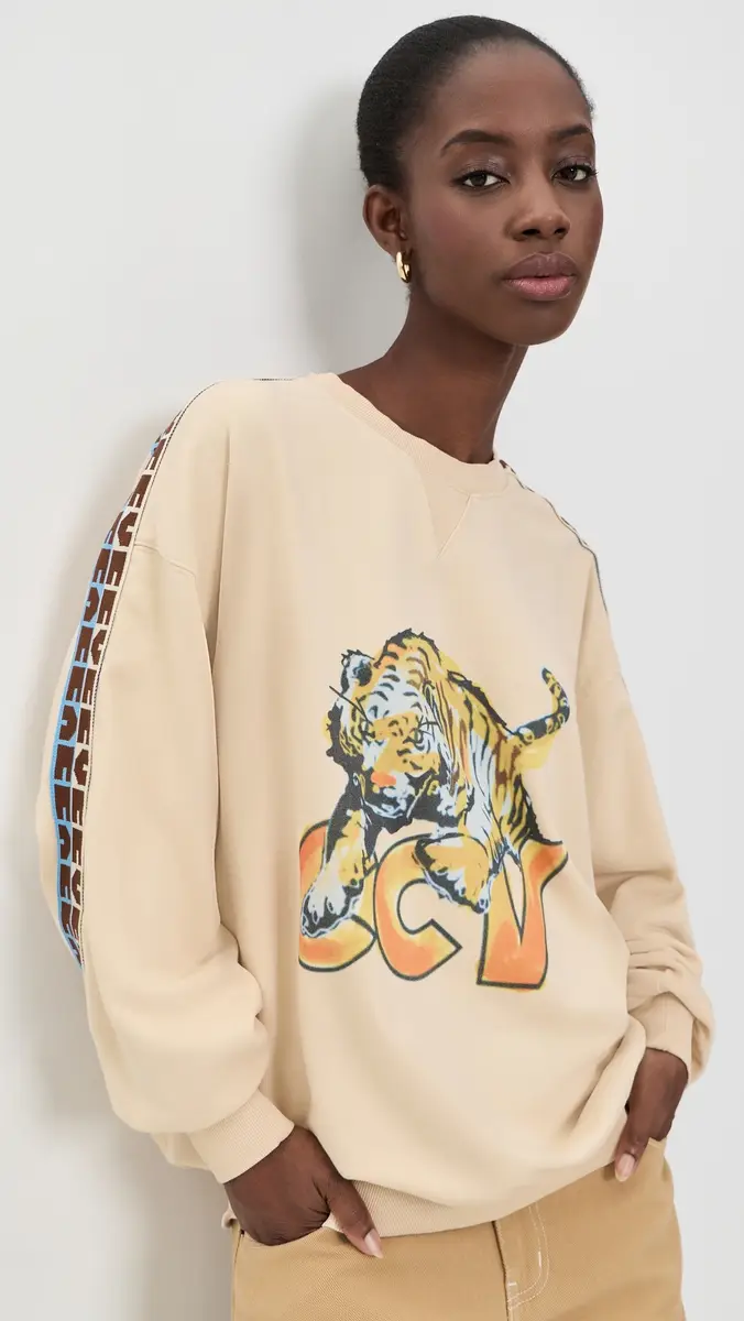 Ciao Ciao Vacation Vintage Sports Tiger Sweatshirt | Thumbnail 2 Ciao Ciao Vacation Vintage Sports Tiger Sweatshirt | Thumbnail 2