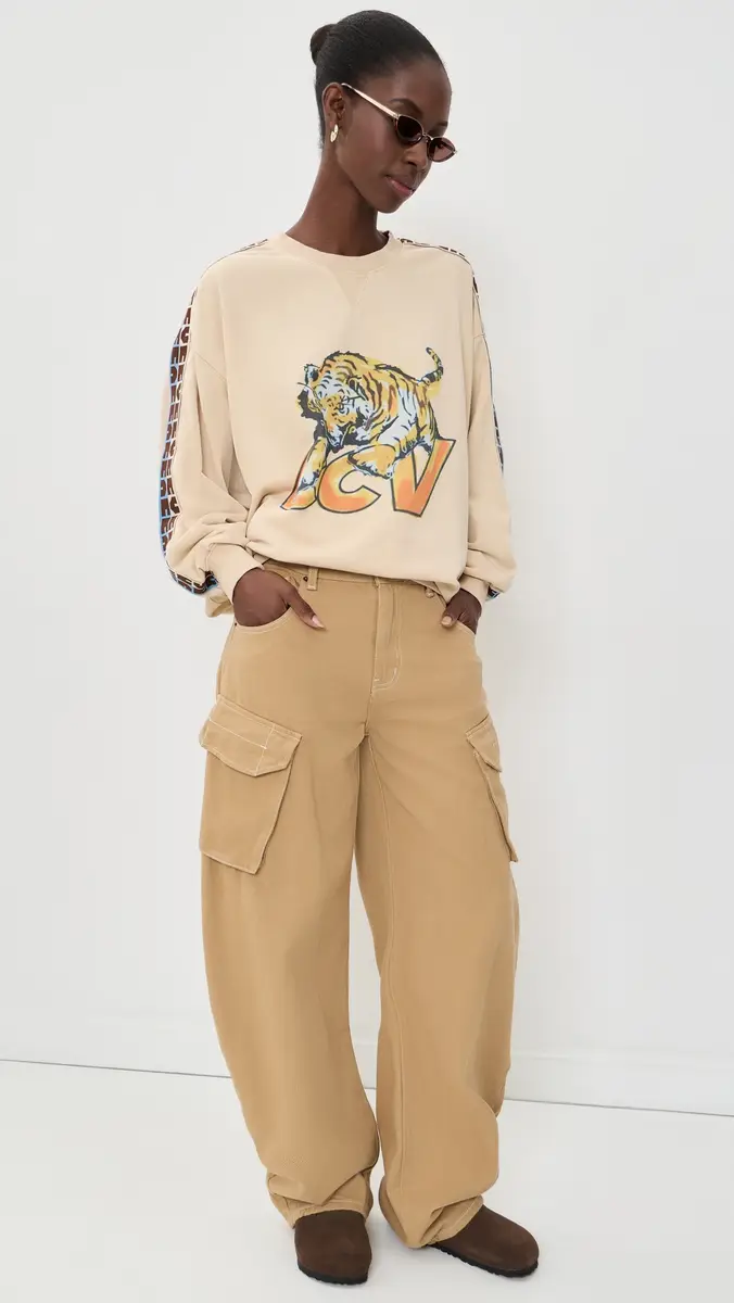 Ciao Ciao Vacation Vintage Sports Tiger Sweatshirt | Thumbnail 5 Ciao Ciao Vacation Vintage Sports Tiger Sweatshirt | Thumbnail 5