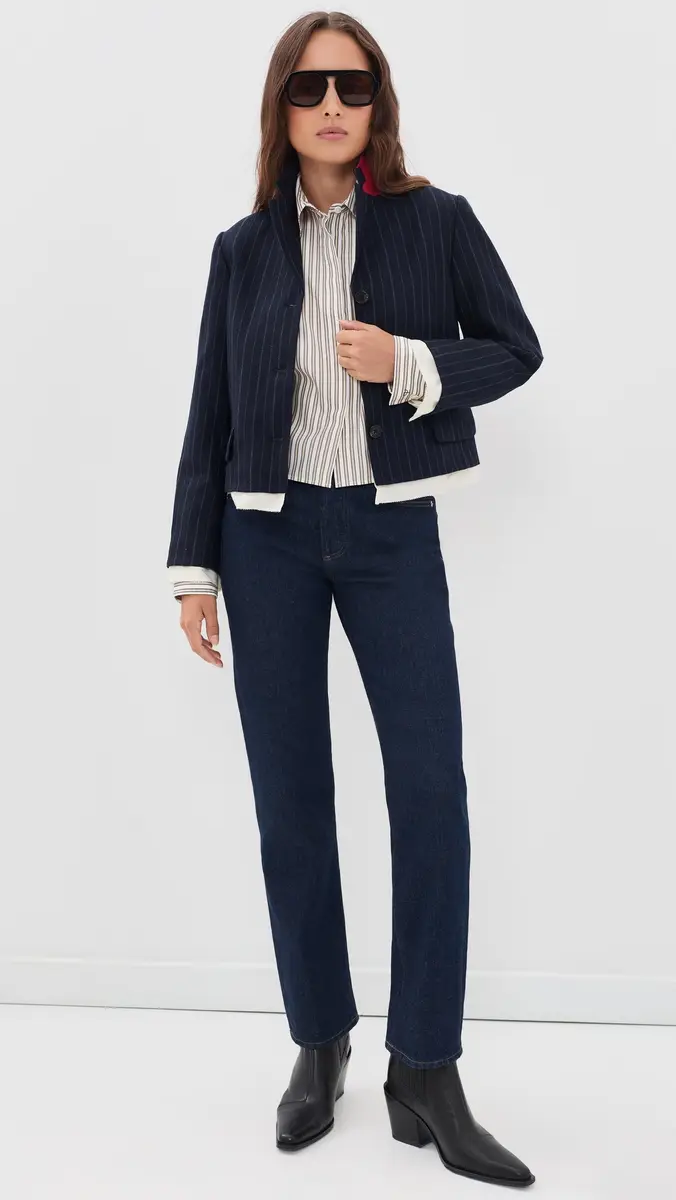 rag & bone Marin Cropped Stripe Shirt | Thumbnail 5 rag & bone Marin Cropped Stripe Shirt | Thumbnail 5