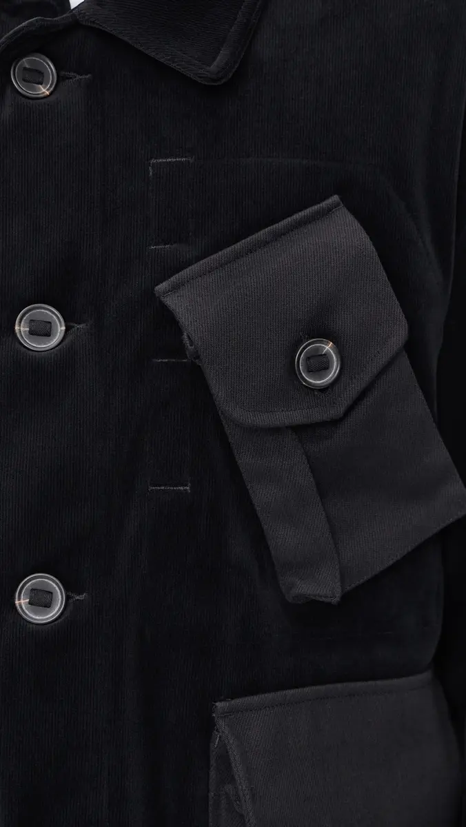 Y-3 Velour Button Jacket | Thumbnail 6 Y-3 Velour Button Jacket | Thumbnail 6