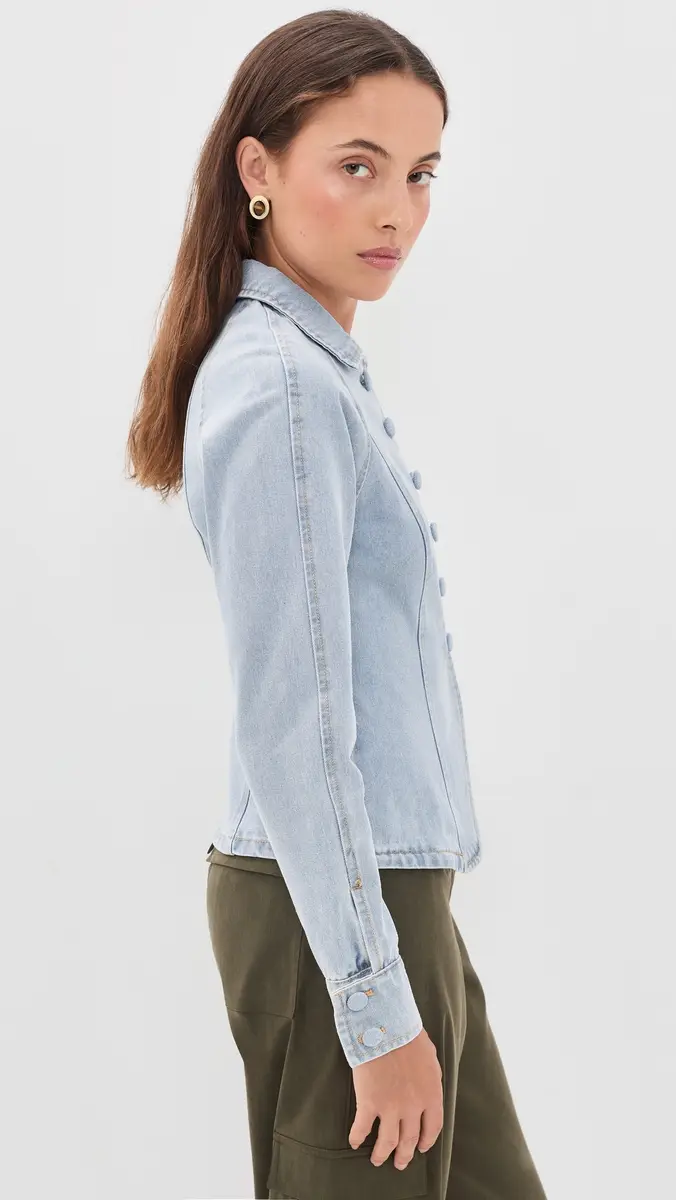 LIONESS Form Denim Jacket | Thumbnail 4 LIONESS Form Denim Jacket | Thumbnail 4
