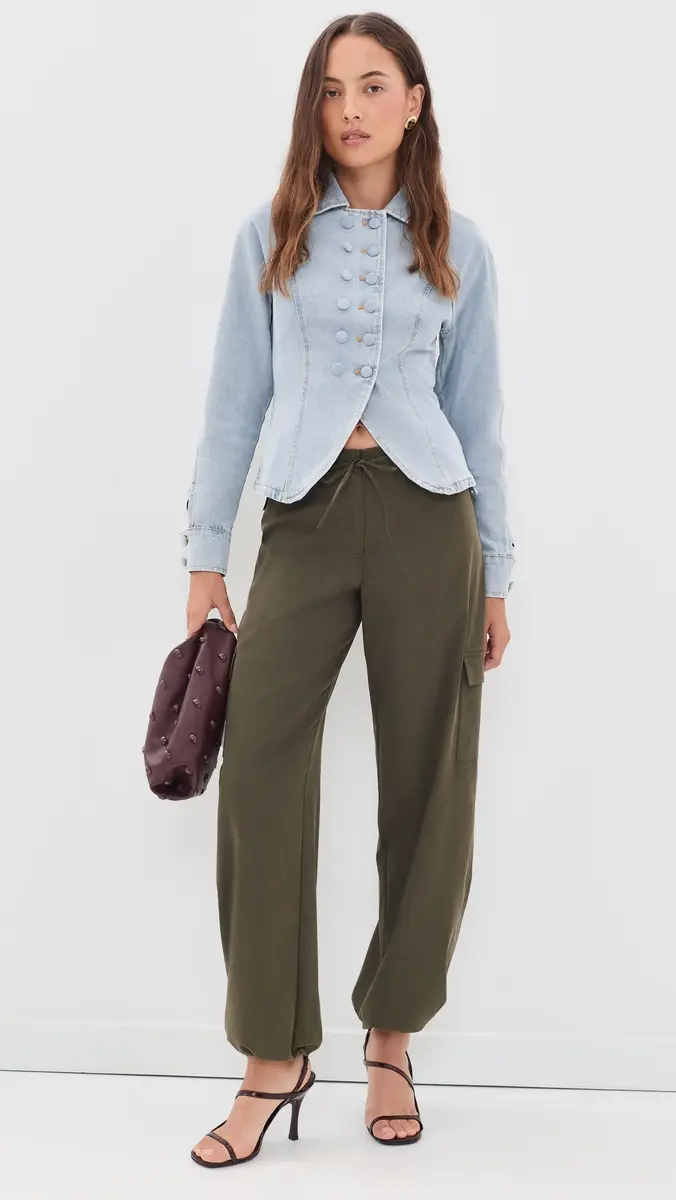 LIONESS Form Denim Jacket | Thumbnail 5 LIONESS Form Denim Jacket | Thumbnail 5