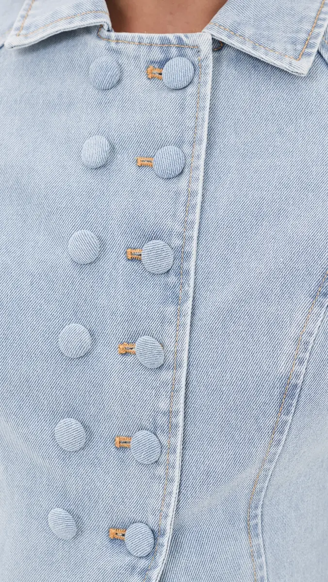 LIONESS Form Denim Jacket | Thumbnail 6 LIONESS Form Denim Jacket | Thumbnail 6