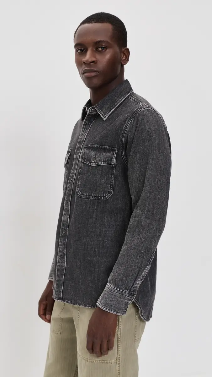 rag & bone Denim CPO Shirt | Thumbnail 4 rag & bone Denim CPO Shirt | Thumbnail 4