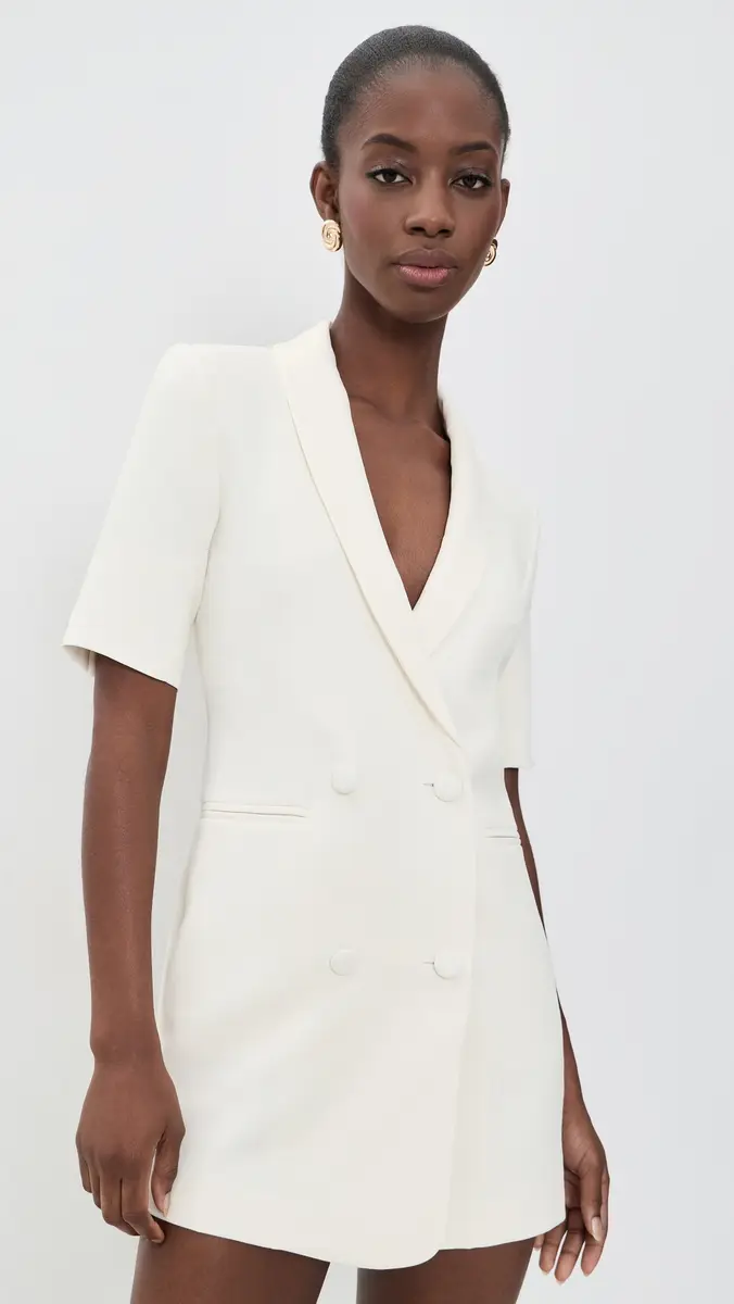 Fleur du Mal Short Sleeve Blazer Dress | Thumbnail 2 Fleur du Mal Short Sleeve Blazer Dress | Thumbnail 2