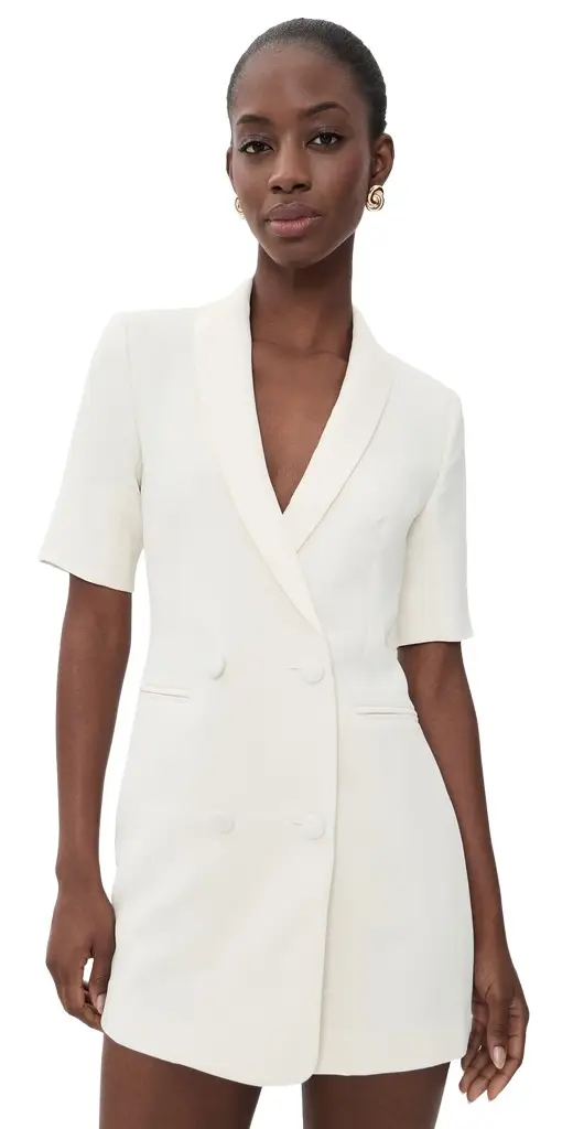 Short Sleeve Blazer Dress Short Sleeve Blazer Dress