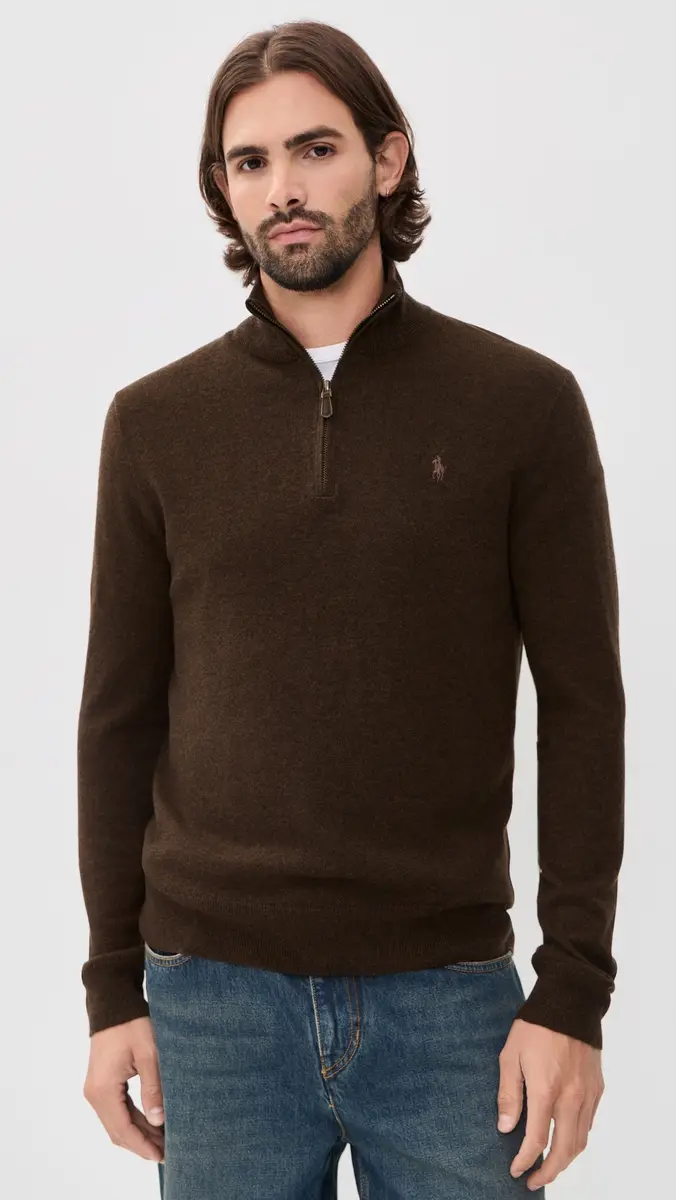 Polo Ralph Lauren Original Label Lux Merino Wool Quarter Zip Sweater | Thumbnail 2 Polo Ralph Lauren Original Label Lux Merino Wool Quarter Zip Sweater | Thumbnail 2