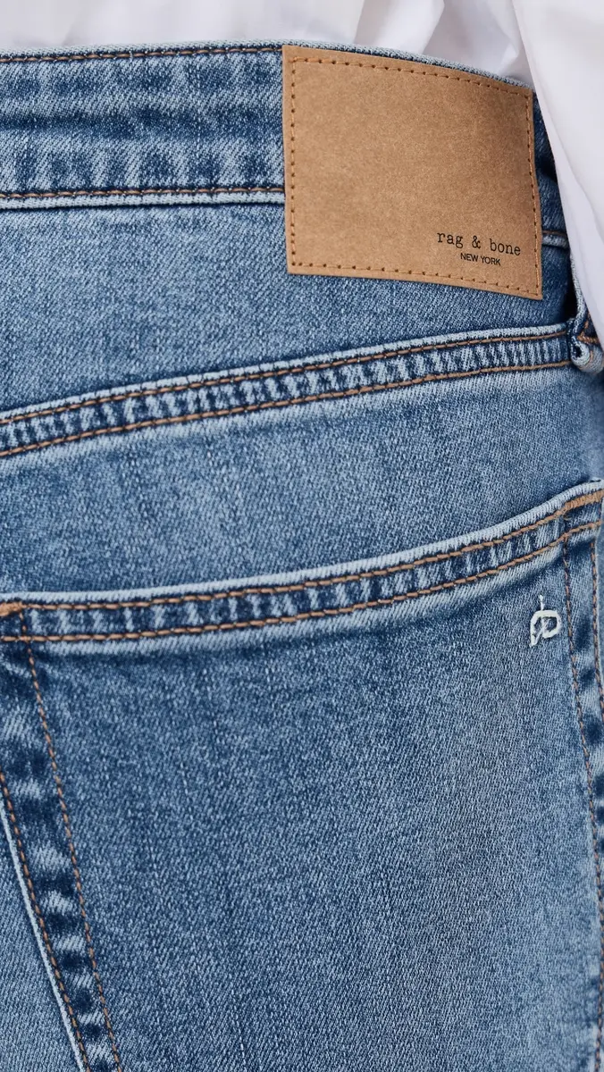 rag & bone Harlow Low Rise Slim Straight Jeans | Thumbnail 6 rag & bone Harlow Low Rise Slim Straight Jeans | Thumbnail 6