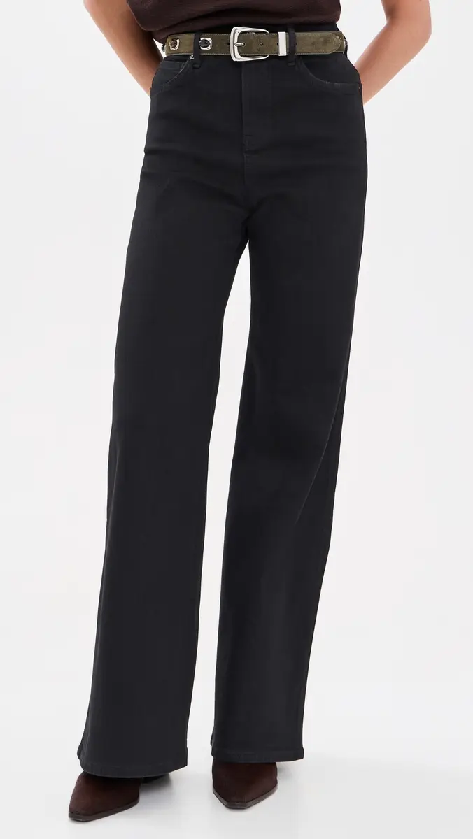 Veronica Beard Jean Taylor High Rise Wide Leg Jeans | Thumbnail 2 Veronica Beard Jean Taylor High Rise Wide Leg Jeans | Thumbnail 2