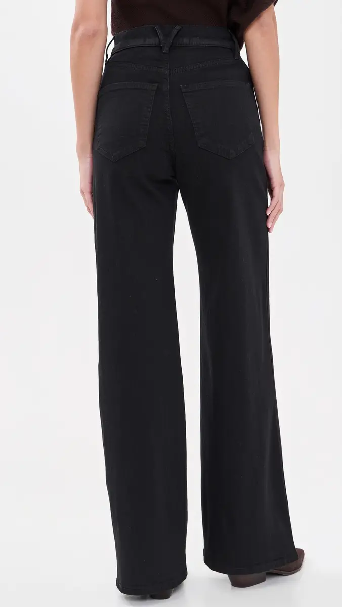 Veronica Beard Jean Taylor High Rise Wide Leg Jeans | Thumbnail 3 Veronica Beard Jean Taylor High Rise Wide Leg Jeans | Thumbnail 3