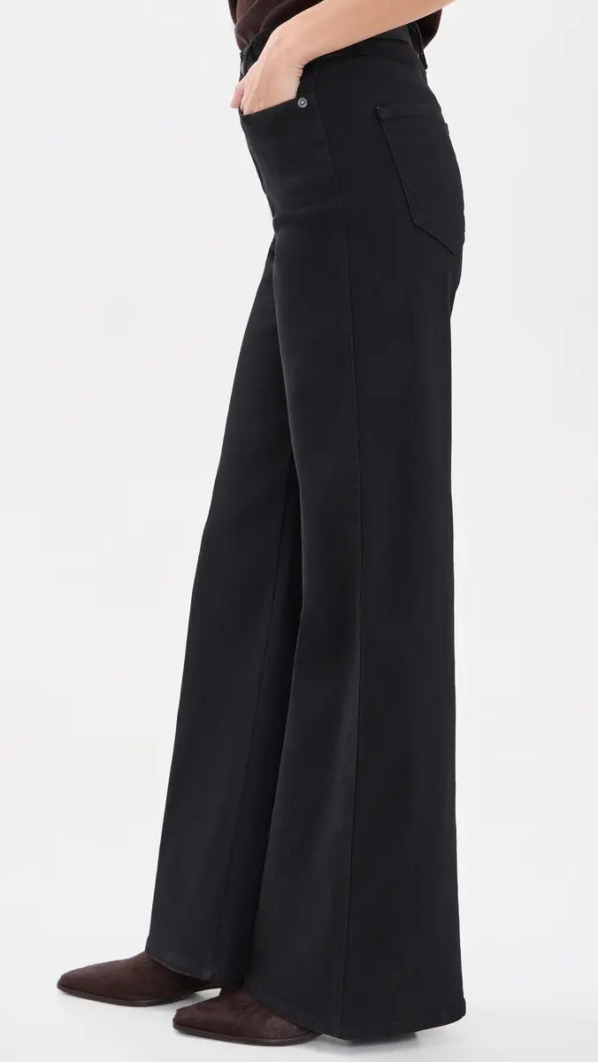 Veronica Beard Jean Taylor High Rise Wide Leg Jeans | Thumbnail 4 Veronica Beard Jean Taylor High Rise Wide Leg Jeans | Thumbnail 4