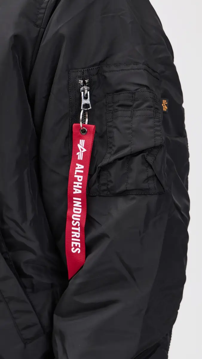 Alpha Industries Oxford Nylon Hooded Relaxed Fit Jacket | Thumbnail 6