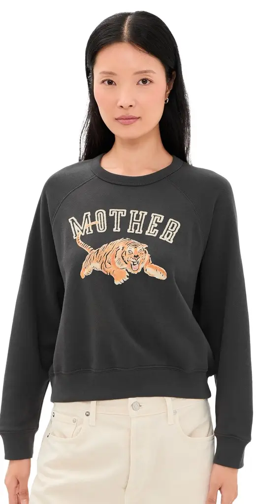 Mother The Concert Sweatshirt Tiger