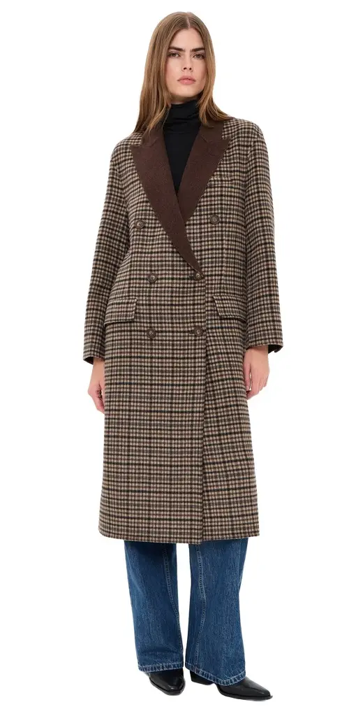 rag & bone Vasso Plaid Coat