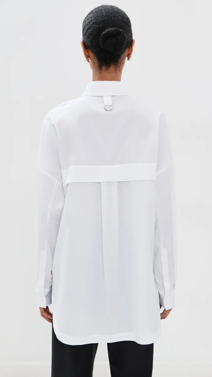 Tibi New Shirting Gabe Oversized Shirt | Thumbnail 3 Tibi New Shirting Gabe Oversized Shirt | Thumbnail 3