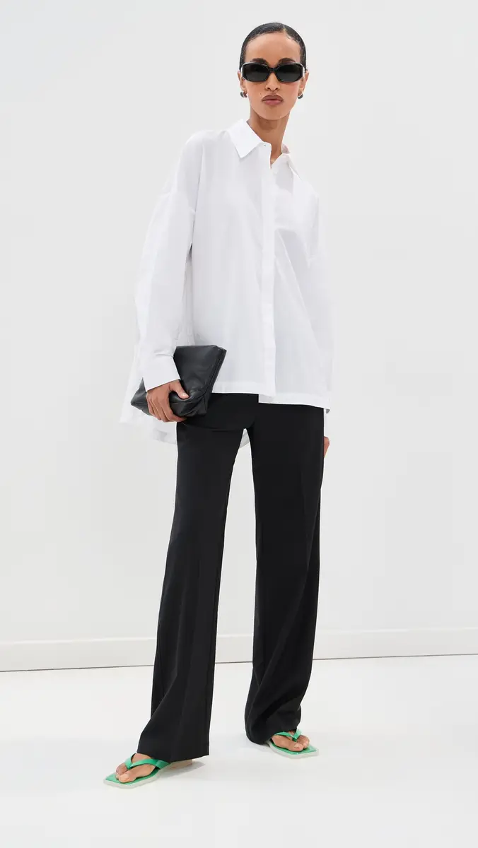 Tibi New Shirting Gabe Oversized Shirt | Thumbnail 5 Tibi New Shirting Gabe Oversized Shirt | Thumbnail 5