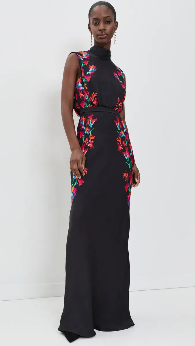 Saloni Fleur Dress | Thumbnail 2