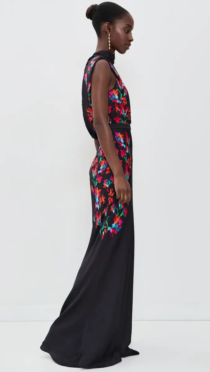 Saloni Fleur Dress | Thumbnail 4