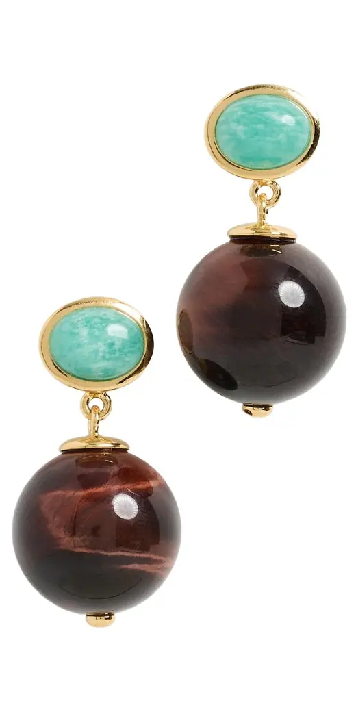 Tiger Eye Umbria Earrings