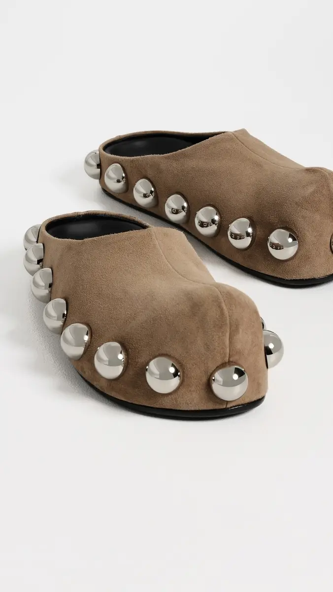 A.W.A.K.E. MODE A. W.A. K.E. MODE Anki Suede Clogs | Thumbnail 5 A.W.A.K.E. MODE A. W.A. K.E. MODE Anki Suede Clogs | Thumbnail 5