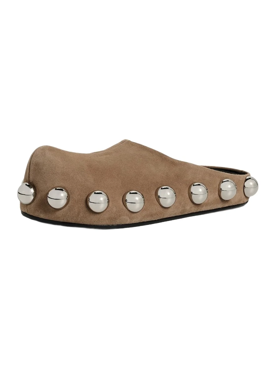 A.W.A.K.E. MODE A. W.A. K.E. MODE Anki Suede Clogs