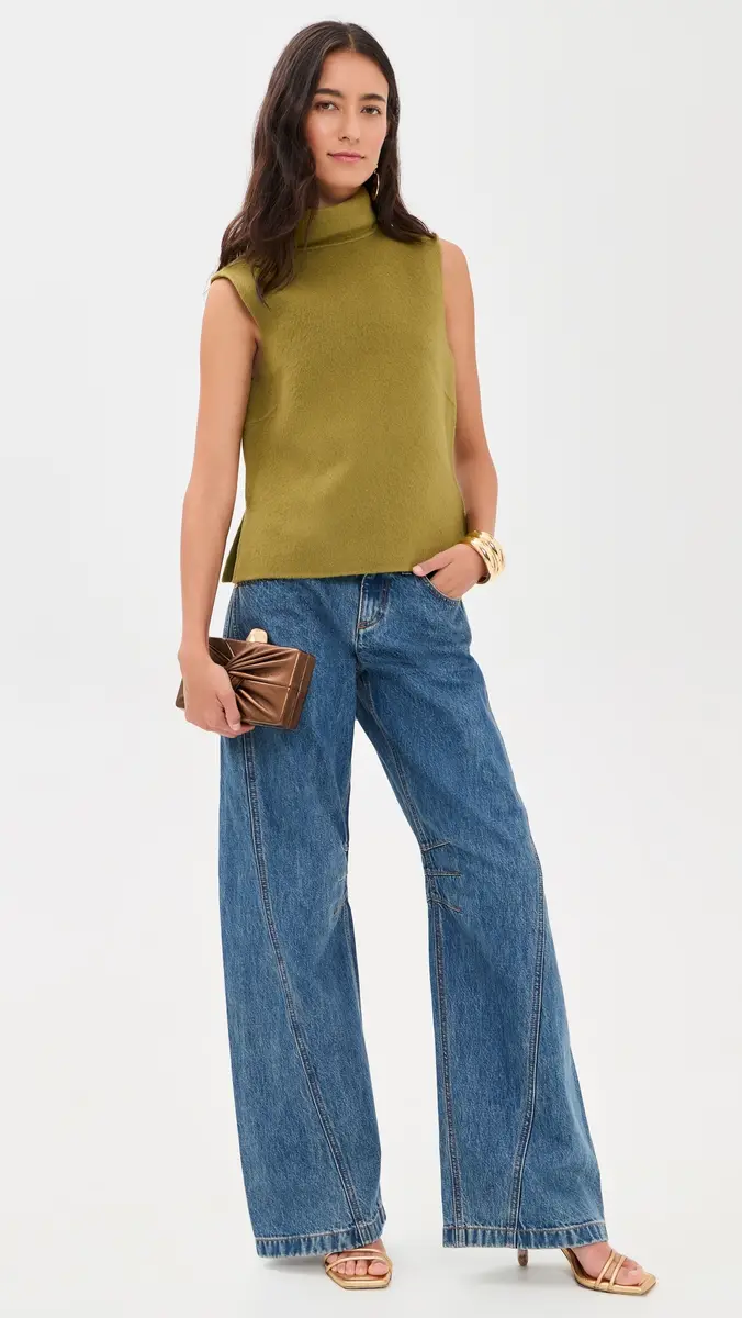Cult Gaia Anber Barrel Jeans | Thumbnail 5 Cult Gaia Anber Barrel Jeans | Thumbnail 5