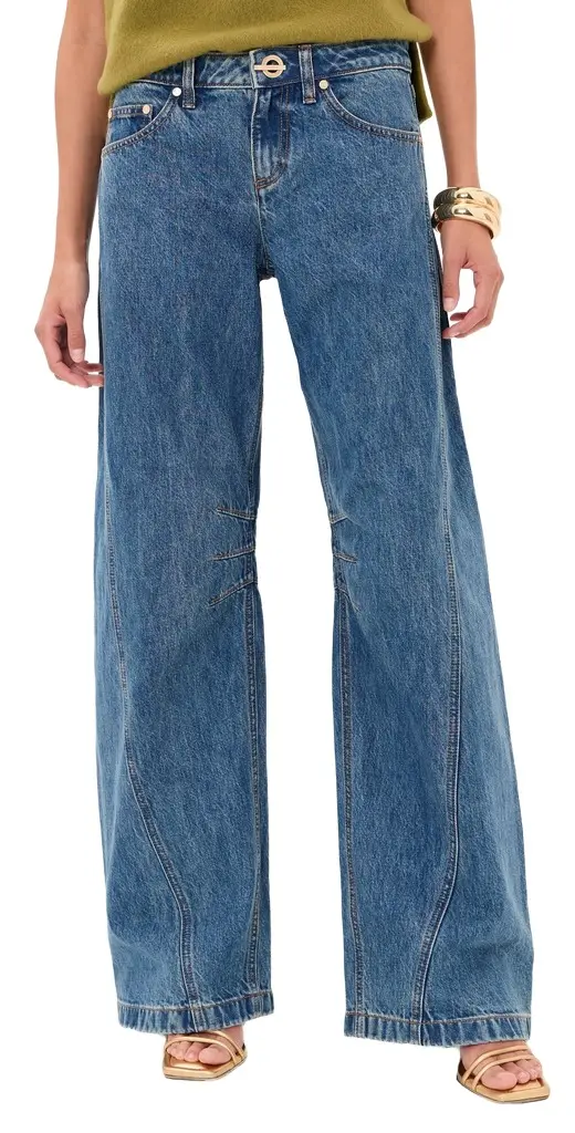 Cult Gaia Anber Barrel Jeans