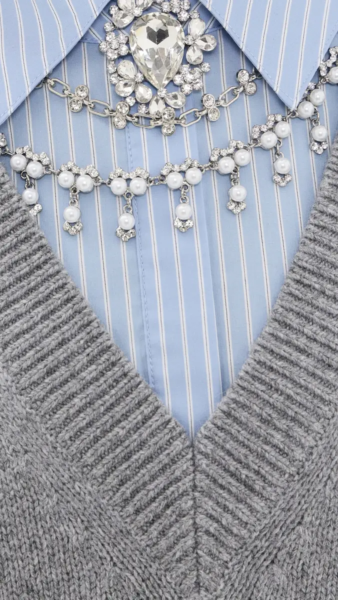Cinq à Sept Santina Necklace Dress | Thumbnail 6 Cinq à Sept Santina Necklace Dress | Thumbnail 6