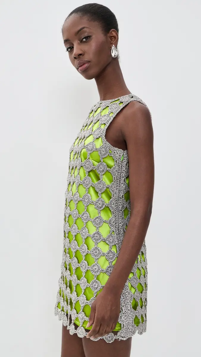 SIMONMILLER Sina Crochet Mini Dress | Thumbnail 4 SIMONMILLER Sina Crochet Mini Dress | Thumbnail 4
