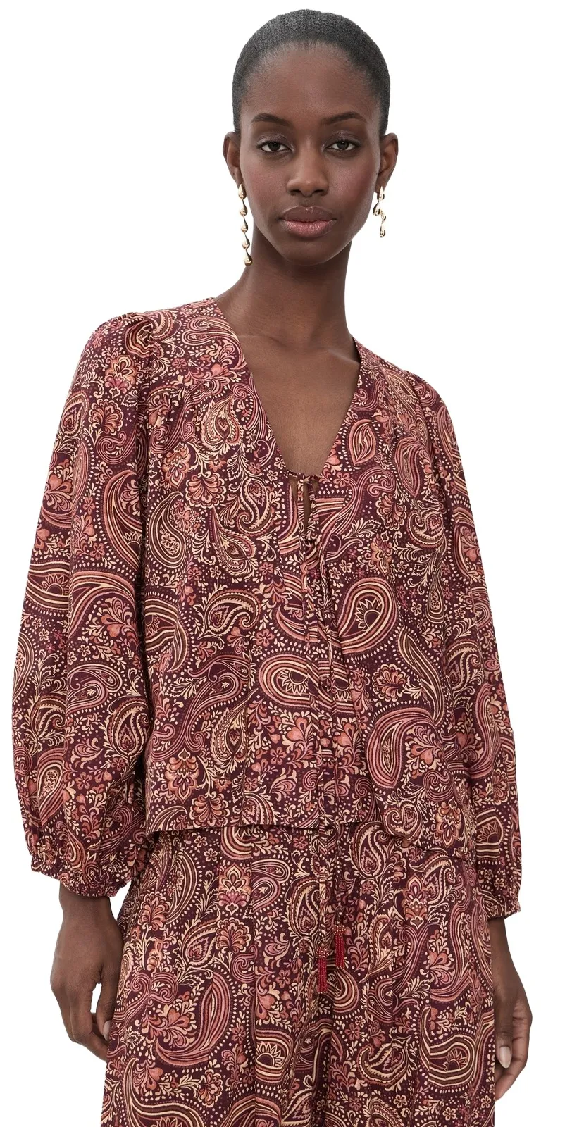 Dress To Noite V Neck Blouse