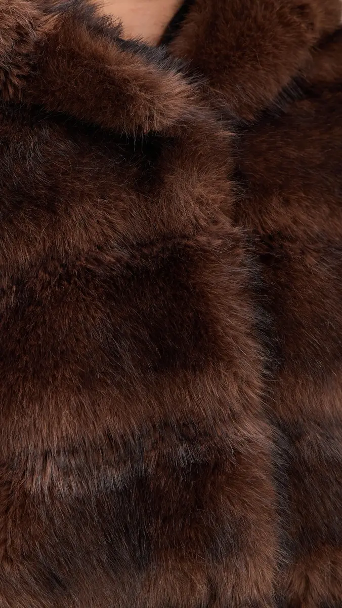 Apparis Marais Faux Mink Hooded Coat | Thumbnail 6 Apparis Marais Faux Mink Hooded Coat | Thumbnail 6