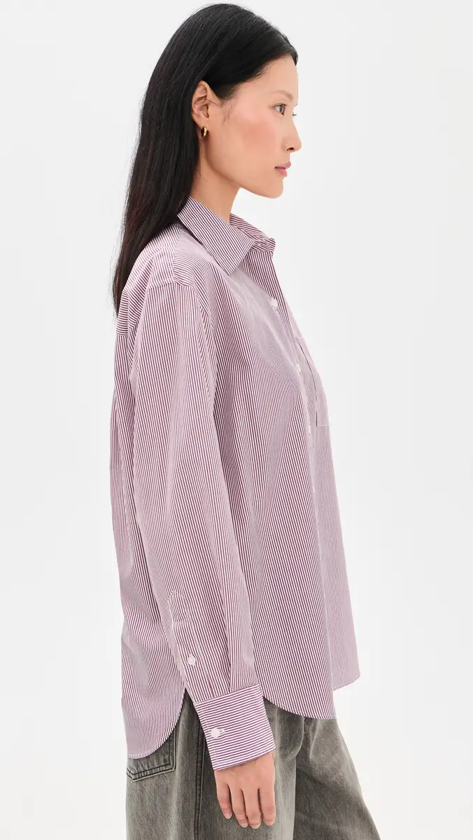 rag & bone Connie Stripe Shirt | Thumbnail 4 rag & bone Connie Stripe Shirt | Thumbnail 4