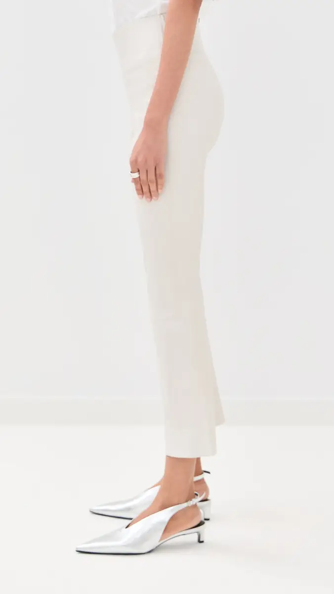 Sprwmn Leather Crop Flare Pants | Thumbnail 5 Sprwmn Leather Crop Flare Pants | Thumbnail 5