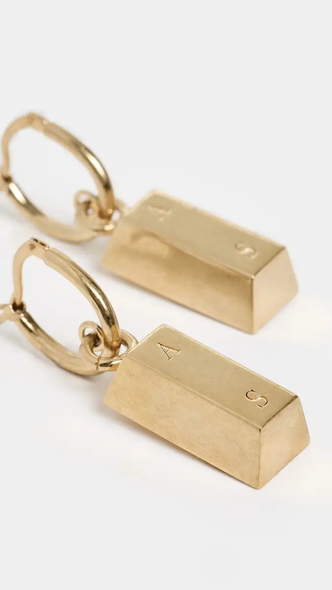 Acne Studios Aldar Earrings | Thumbnail 4 Acne Studios Aldar Earrings | Thumbnail 4