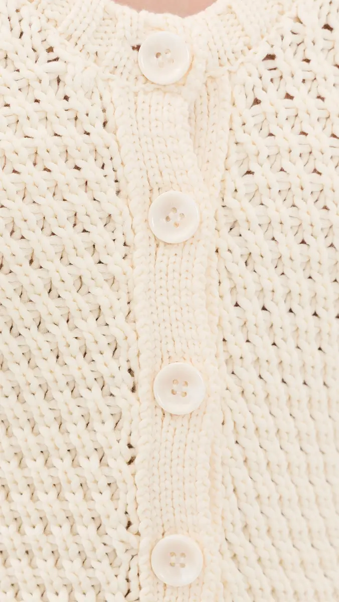 Pistola Elina Peplum Openwork Cardigan | Thumbnail 6 Pistola Elina Peplum Openwork Cardigan | Thumbnail 6