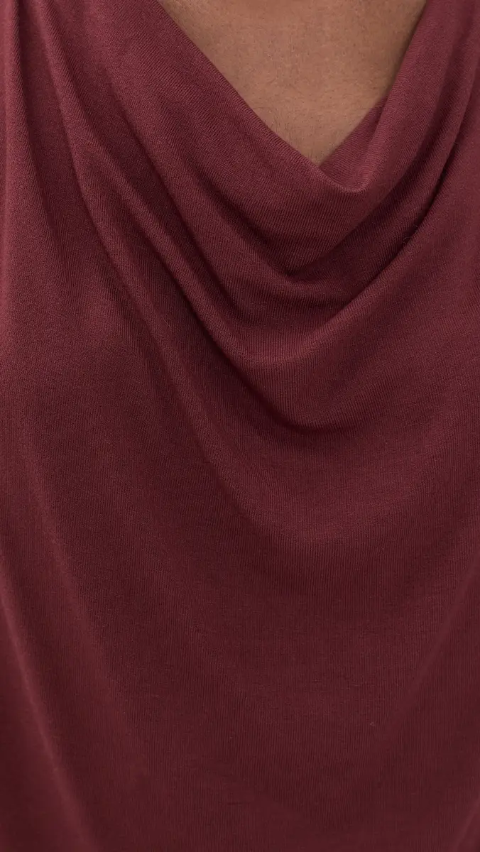 Vince Draped Cowl Neck Top | Thumbnail 6 Vince Draped Cowl Neck Top | Thumbnail 6