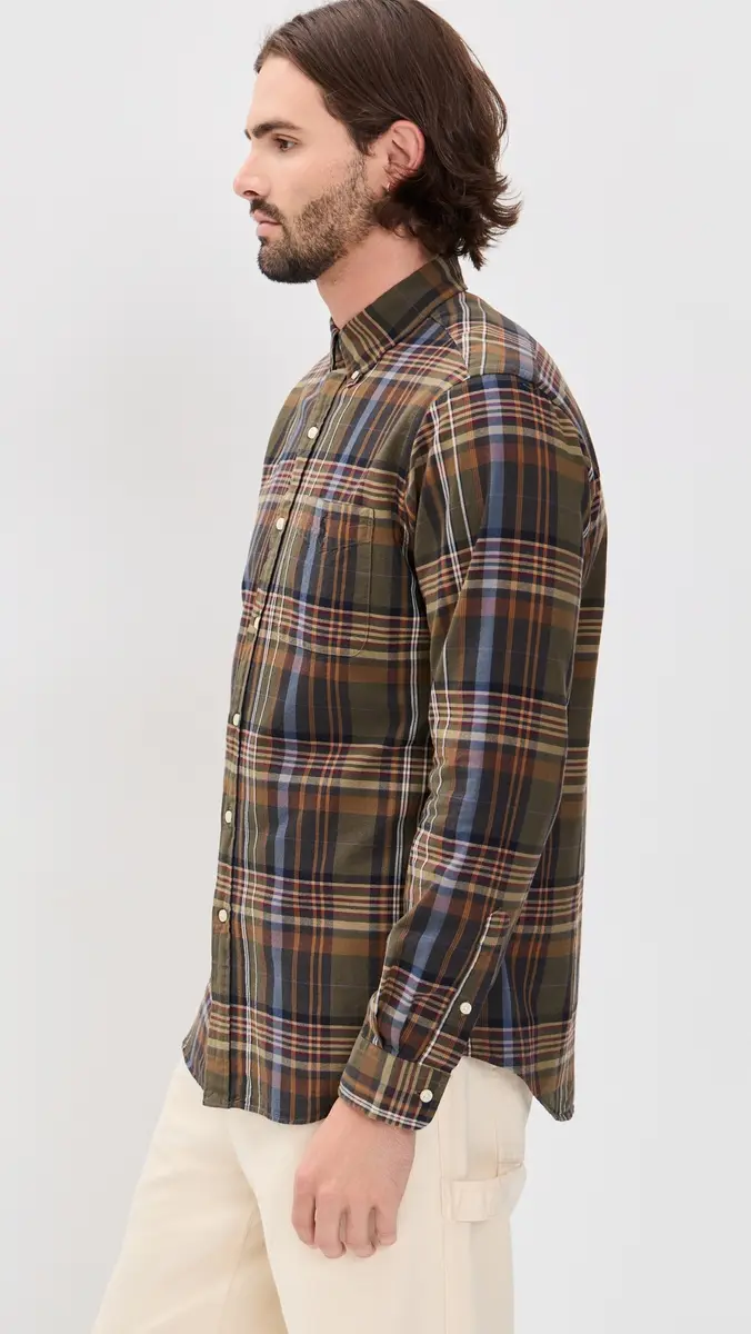 Polo Ralph Lauren Plaid Classic Oxford Sport Shirt | Thumbnail 4