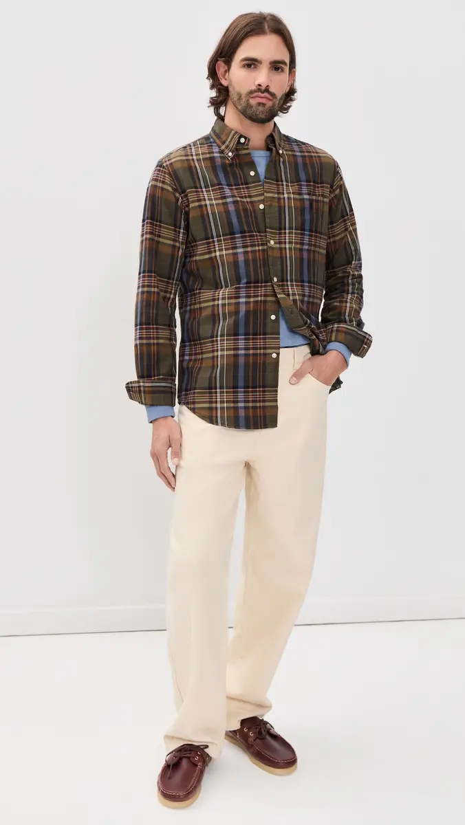 Polo Ralph Lauren Plaid Classic Oxford Sport Shirt | Thumbnail 5