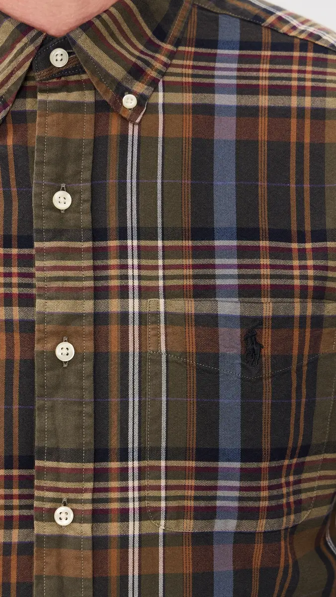 Polo Ralph Lauren Plaid Classic Oxford Sport Shirt | Thumbnail 6