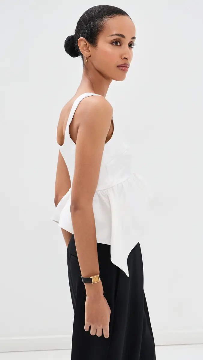 AZEEZA Esme Satin Top | Thumbnail 5
