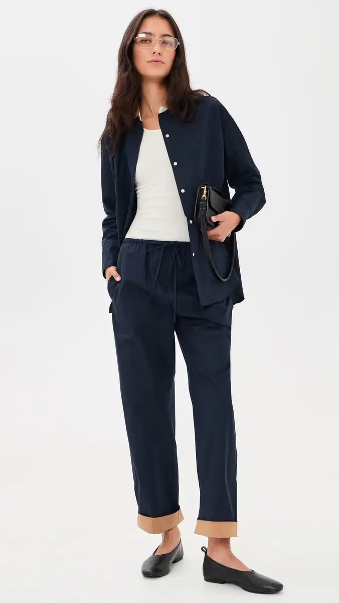 LESET Yoshi Contrast Drawstring Pants | Thumbnail 5 LESET Yoshi Contrast Drawstring Pants | Thumbnail 5