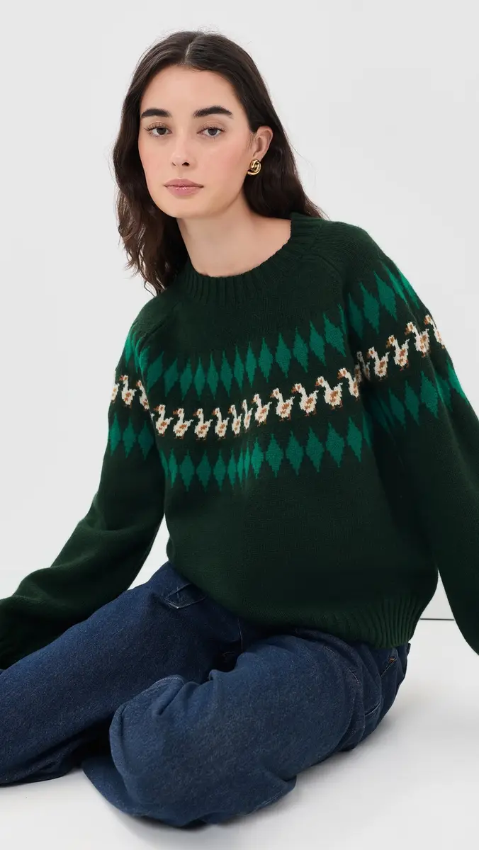 The Tiny Big Sister Geese Sweater | Thumbnail 2