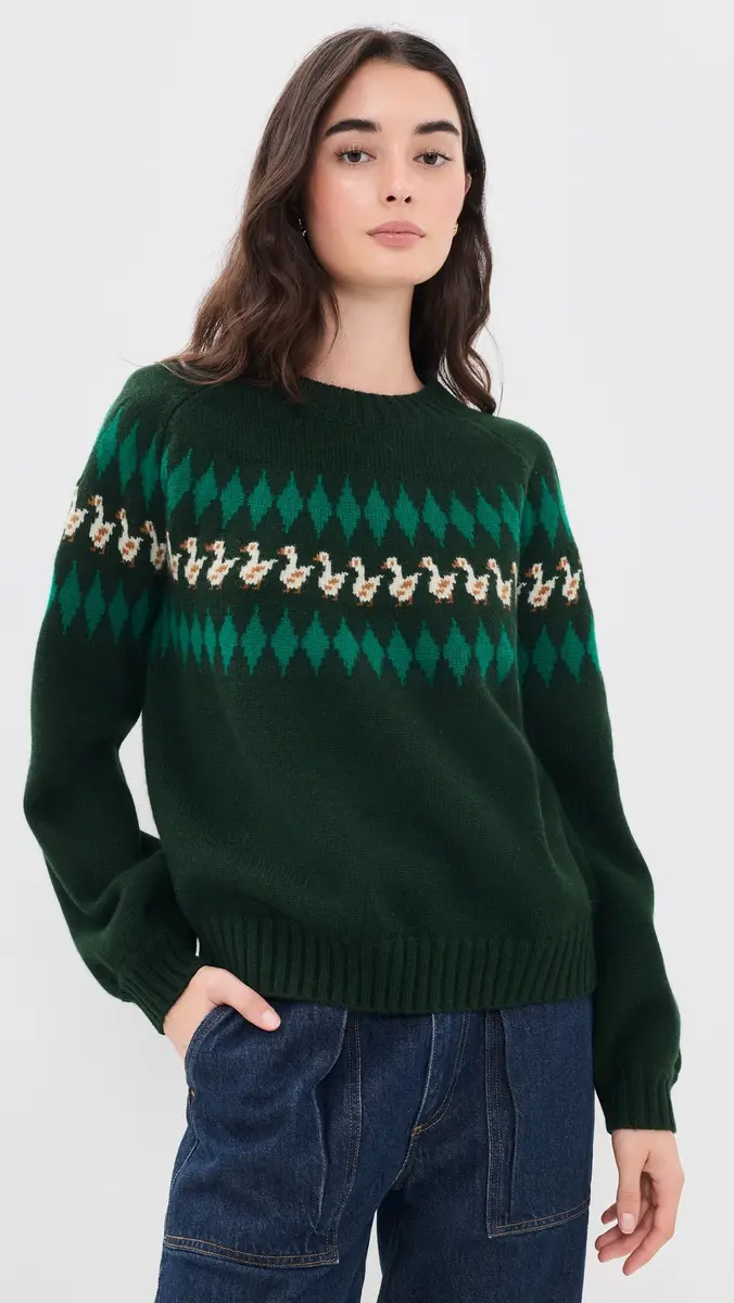 The Tiny Big Sister Geese Sweater | Thumbnail 3