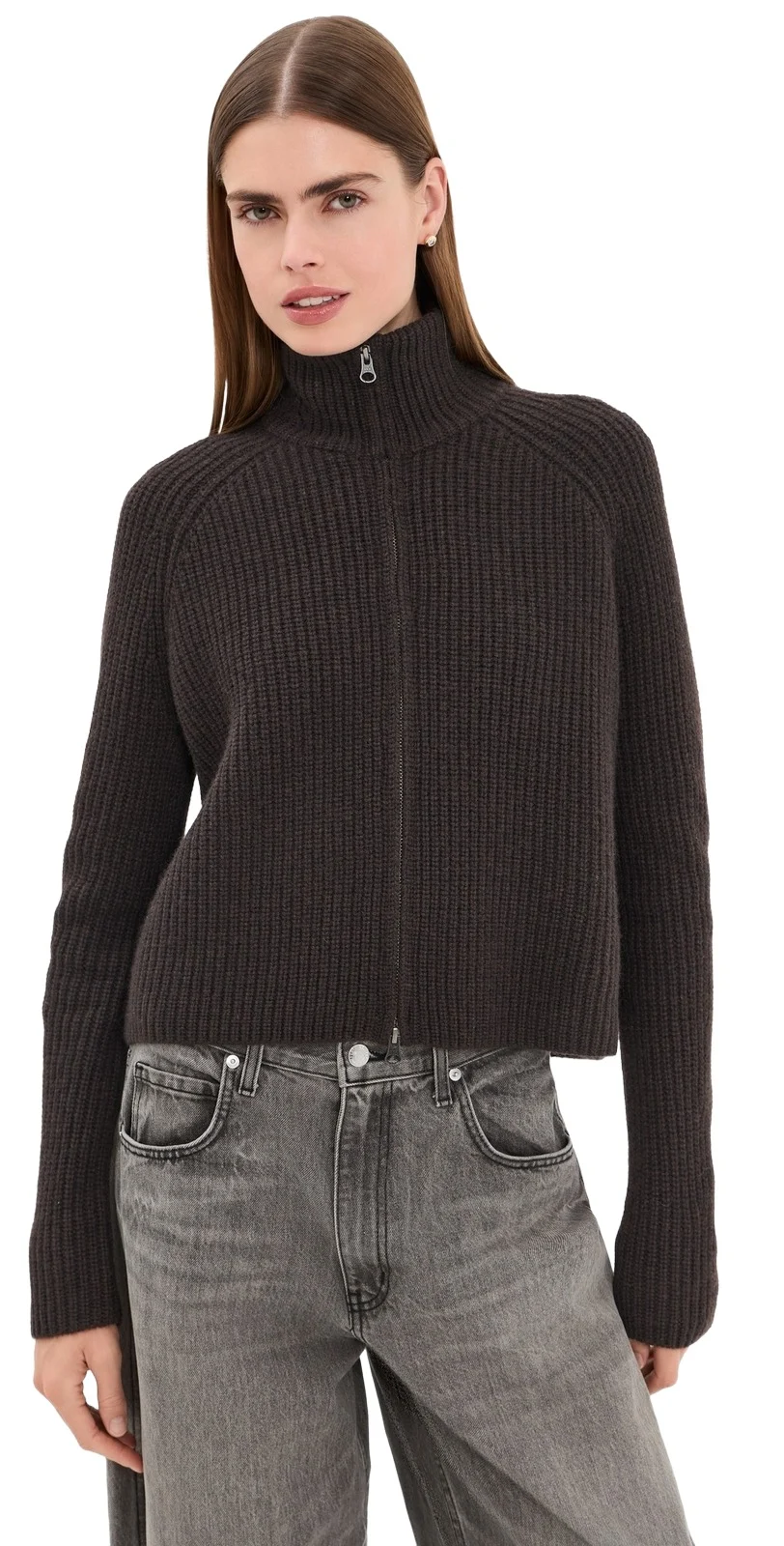 Lisa Yang Sadie Zip Cardigan