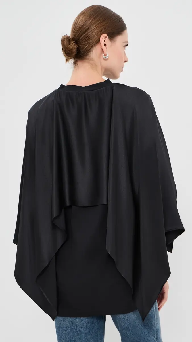 FRENKEN Disturb Crepe Satin T-Shirt | Thumbnail 3 FRENKEN Disturb Crepe Satin T-Shirt | Thumbnail 3