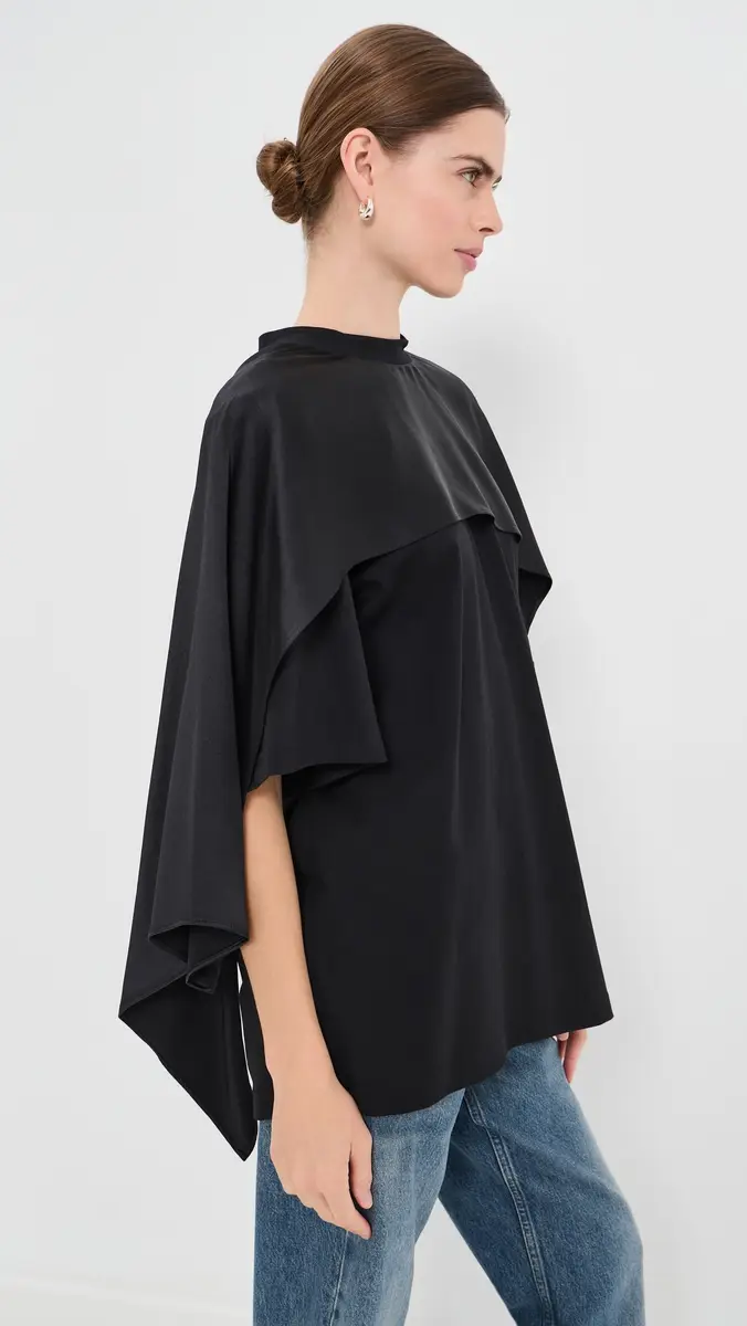 FRENKEN Disturb Crepe Satin T-Shirt | Thumbnail 4 FRENKEN Disturb Crepe Satin T-Shirt | Thumbnail 4