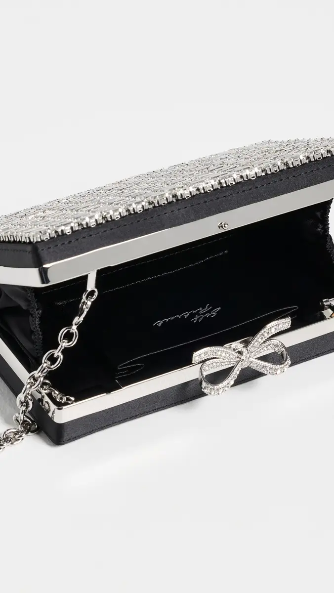 Self-Portrait Silver Chainmail Clutch | Thumbnail 6 Self-Portrait Silver Chainmail Clutch | Thumbnail 6