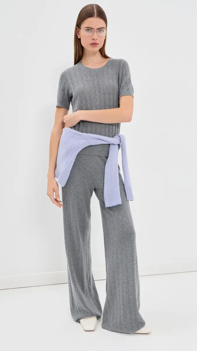 Lisa Yang Shannen Cotton Cashmere Lounge Pants | Thumbnail 5