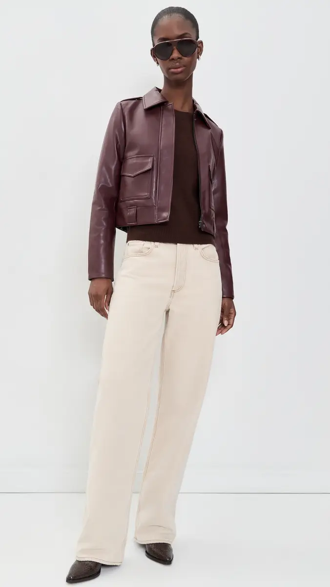 Pistola Bex Shrunken Faux Leather Jacket | Thumbnail 5 Pistola Bex Shrunken Faux Leather Jacket | Thumbnail 5